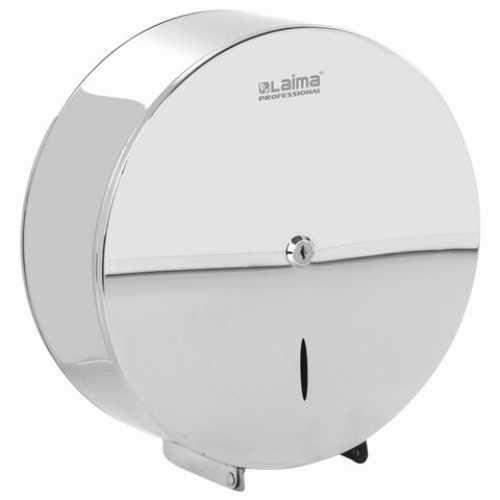 Диспенсер для туалетной бумаги LAIMA PROFESSIONAL INOX, (Система T1) БОЛЬШОЙ, нержавеющая сталь, зеркальный, 605701 в Екатеринбург — Uralhoz.ru