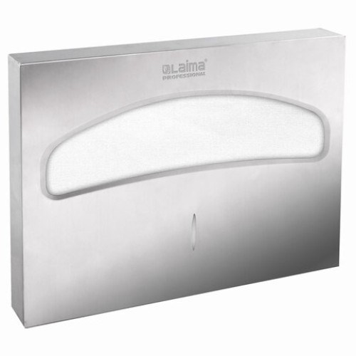 Диспенсер для покрытий на унитаз LAIMA PROFESSIONAL INOX, (V1) 1/2, нержавеющая сталь, матовый, 605702 в Екатеринбург — Uralhoz.ru