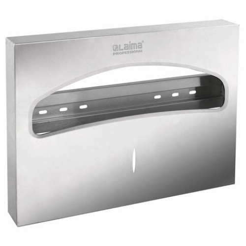 Диспенсер для покрытий на унитаз LAIMA PROFESSIONAL INOX, (V1) 1/2, нержавеющая сталь, матовый, 605702 в Екатеринбург — Uralhoz.ru