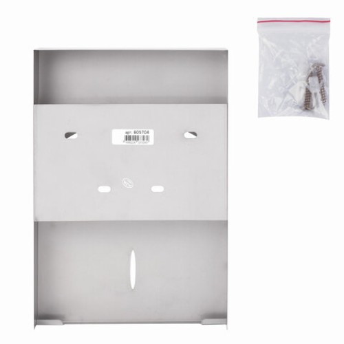 Диспенсер для покрытий на унитаз LAIMA PROFESSIONAL INOX, 1/4 сложения, нержавеющая сталь, матовый, 605704 в Екатеринбург — Uralhoz.ru