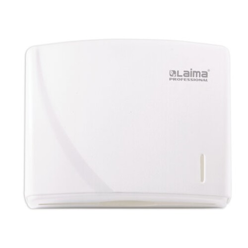 Диспенсер для полотенец LAIMA PROFESSIONAL ORIGINAL (Система H2), Z-сложения, белый, ABS-пластик, 605759 в Екатеринбург — Uralhoz.ru