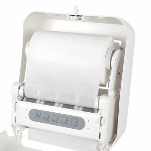 Диспенсер для полотенец в рулонах LAIMA PROFESSIONAL ORIGINAL (Система H1), механический, с автоотрезом листа, ABS-пластик, 605764 в Екатеринбург — Uralhoz.ru