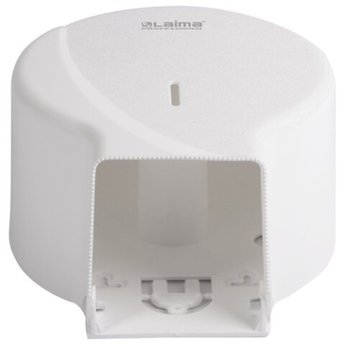 Диспенсер для туалетной бумаги LAIMA PROFESSIONAL ORIGINAL (Система T2), малый, белый, ABS, 605766 в Екатеринбург — Uralhoz.ru