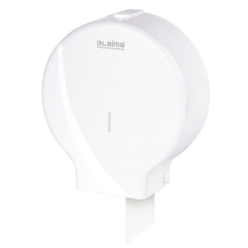 Диспенсер для туалетной бумаги LAIMA PROFESSIONAL ORIGINAL (Система T1), БОЛЬШОЙ, белый, ABS-пластик, 605768 в Екатеринбург — Uralhoz.ru