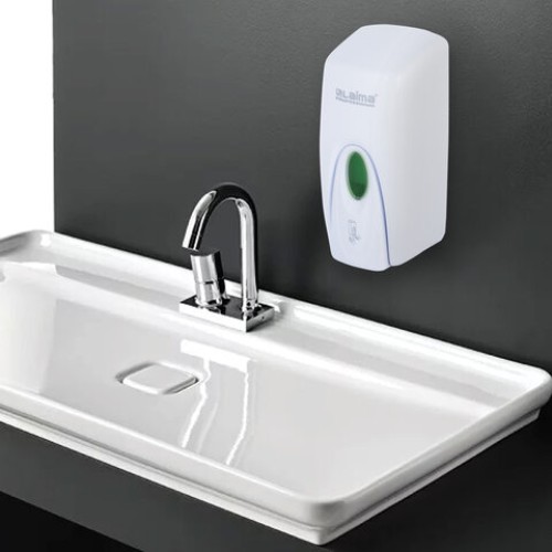 Дозатор для жидкого мыла LAIMA PROFESSIONAL ORIGINAL, НАЛИВНОЙ, 1 л, белый, ABS-пластик, 605782 в Екатеринбург — Uralhoz.ru