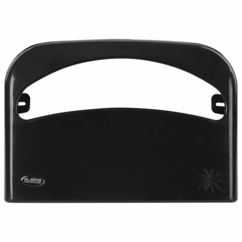 Диспенсер для покрытий на унитаз LAIMA PROFESSIONAL ORIGINAL (V1), 1/2 сложения, черный, 605786 в Екатеринбург — Uralhoz.ru