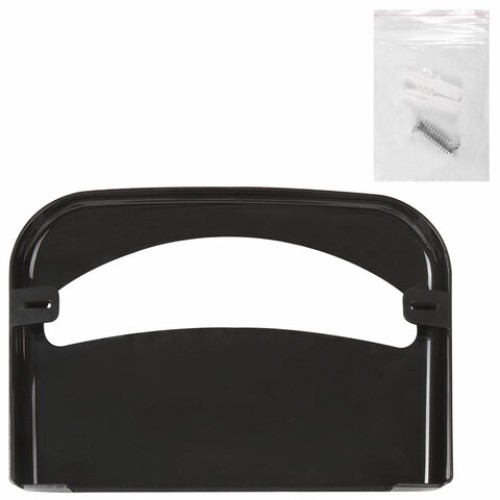 Диспенсер для покрытий на унитаз LAIMA PROFESSIONAL ORIGINAL (V1), 1/2 сложения, черный, 605786 в Екатеринбург — Uralhoz.ru