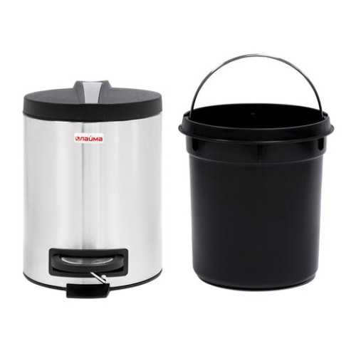 Ведро мусорное с педалью 5 литров 