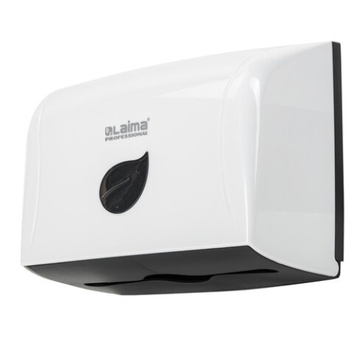 Диспенсер для полотенец LAIMA PROFESSIONAL ECO (Система H3), V-сложения, белый, ABS-пластик, 606548 в Екатеринбург — Uralhoz.ru
