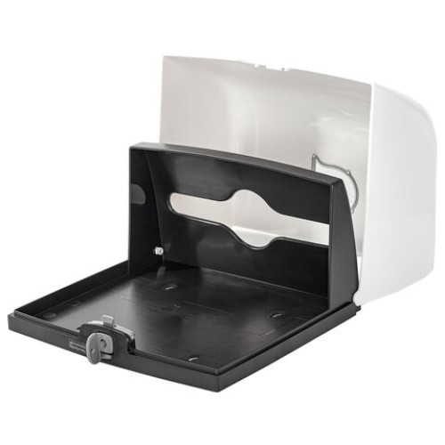 Диспенсер для полотенец LAIMA PROFESSIONAL ECO (Система H3), V-сложения, белый, ABS-пластик, 606548 в Екатеринбург — Uralhoz.ru