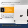 Диспенсер для полотенец в рулонах LAIMA PROFESSIONAL ECO (H1), механический, с рычагом, белый, ABS-пластик, 606549 в Екатеринбург — Uralhoz.ru
