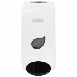Дозатор для жидкого мыла LAIMA PROFESSIONAL ECO, НАЛИВНОЙ, 1 л, белый, ABS-пластик, 606551