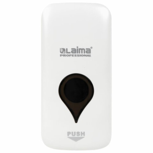 Дозатор для жидкого мыла ULTRA LAIMA PROFESSIONAL, НАЛИВНОЙ, 0,5 л, белый, ABS-пластик, 606829 в Екатеринбург — Uralhoz.ru