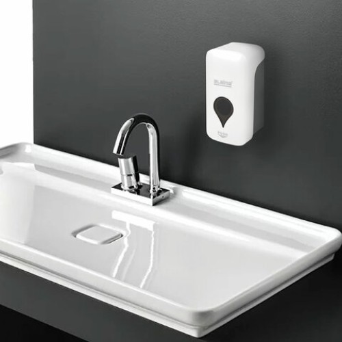 Дозатор для мыла-пены ULTRA LAIMA PROFESSIONAL, НАЛИВНОЙ, 0,5 л, белый, ABS-пластик, 606830 в Екатеринбург — Uralhoz.ru