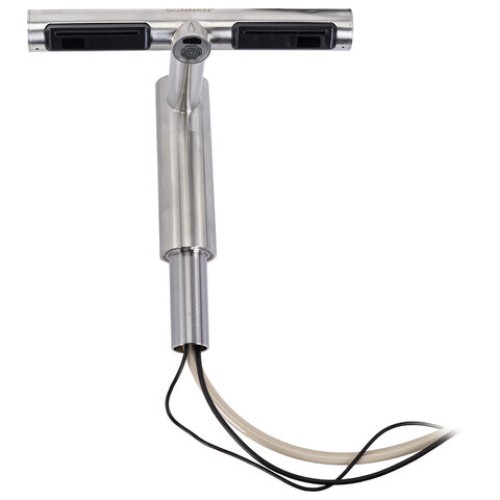 Сушилка для рук, встроенная в смеситель с подачей воды, сенсорная, SONNEN SF1204, 1200 Вт, 95 м/с, IP24, нержавеющая сталь, 607194 в Екатеринбург — Uralhoz.ru