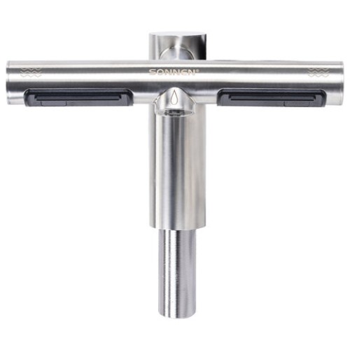 Сушилка для рук, встроенная в смеситель с подачей воды, сенсорная, SONNEN SF1204, 1200 Вт, 95 м/с, IP24, нержавеющая сталь, 607194 в Екатеринбург — Uralhoz.ru