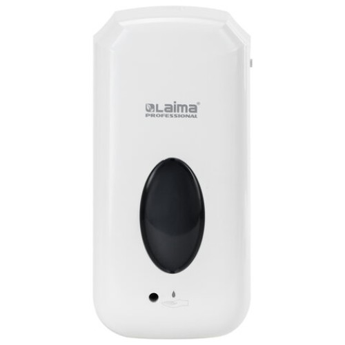 Дозатор для жидкого мыла LAIMA CLASSIC, НАЛИВНОЙ, СЕНСОРНЫЙ, 1 л, с блоком питания, белый, 607318 в Екатеринбург — Uralhoz.ru