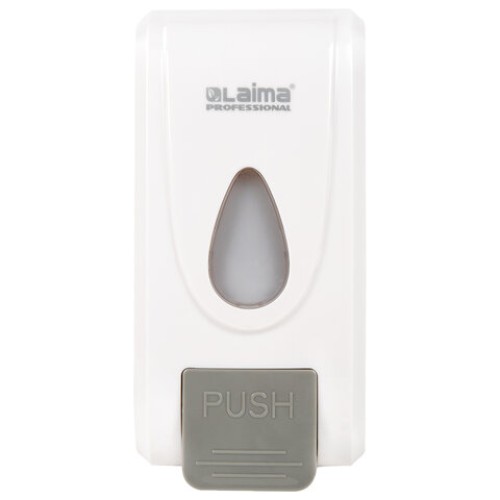 Дозатор для жидкого мыла LAIMA PROFESSIONAL ECONOMY, НАЛИВНОЙ, 1 л, ABS-пластик, белый, 607321, X-2228-1 в Екатеринбург — Uralhoz.ru
