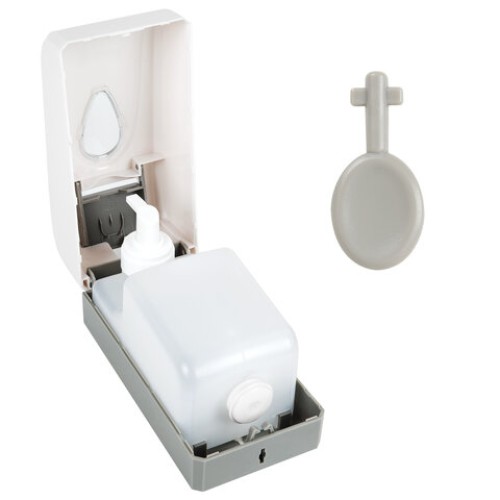 Дозатор для жидкого мыла-пены LAIMA PROFESSIONAL ECONOMY, НАЛИВНОЙ, 1 л, ABS-пластик, белый, 607322, X-2228-F1 в Екатеринбург — Uralhoz.ru