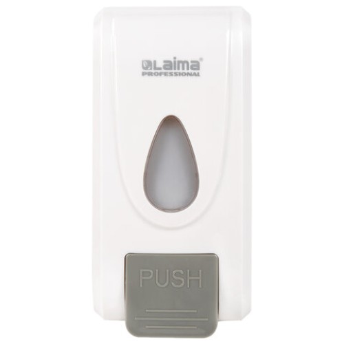 Дозатор для жидкого мыла-пены LAIMA PROFESSIONAL ECONOMY, НАЛИВНОЙ, 1 л, ABS-пластик, белый, 607322, X-2228-F1 в Екатеринбург — Uralhoz.ru