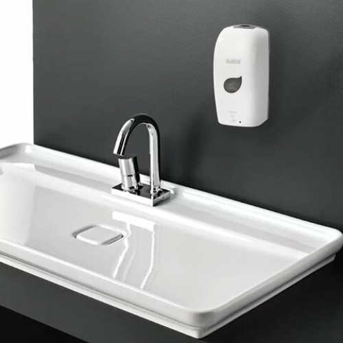 Дозатор для мыла-пены LAIMA PROFESSIONAL ECO, НАЛИВНОЙ, СЕНСОРНЫЙ, 1,3 л, белый, 607330 в Екатеринбург — Uralhoz.ru