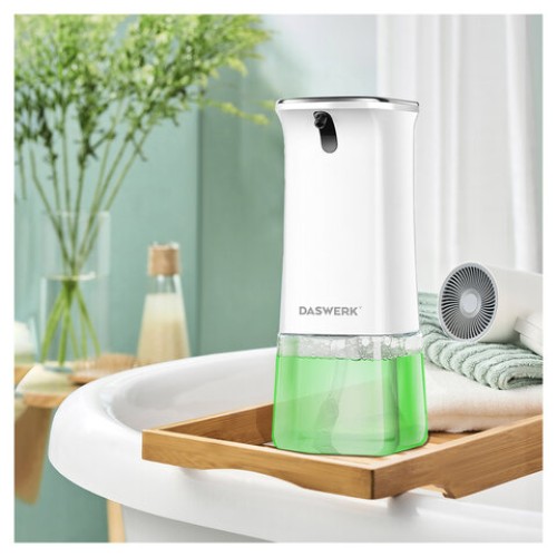 Сенсорный бесконтактный дозатор для жидкого МЫЛА-ПЕНЫ, 350 мл, DASWERK (ДАСВЕРК), 607844 в Екатеринбург — Uralhoz.ru