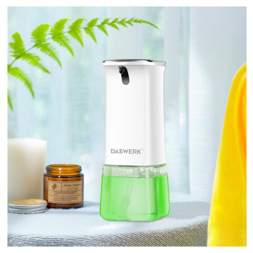 Сенсорный бесконтактный дозатор для жидкого МЫЛА-ПЕНЫ, 350 мл, DASWERK (ДАСВЕРК), 607844 в Екатеринбург — Uralhoz.ru