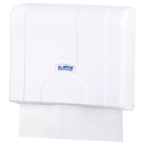 Диспенсер для полотенец LAIMA PROFESSIONAL LSA (Система H2), Z-сложения, белый, ABS, 607991, 3570-0 в Екатеринбург — Uralhoz.ru