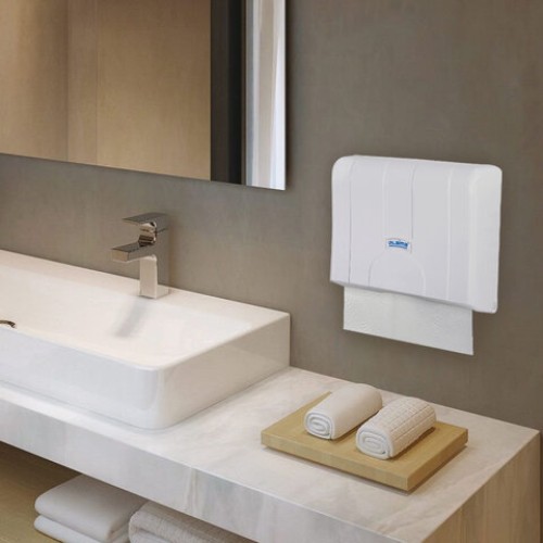 Диспенсер для полотенец LAIMA PROFESSIONAL LSA (Система H2), Z-сложения, белый, ABS, 607991, 3570-0 в Екатеринбург — Uralhoz.ru