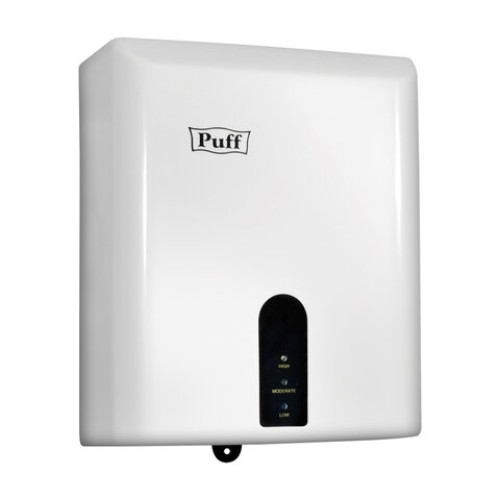 Сушилка для рук PUFF-8810, 1200 Вт, пластик, белая, 1401.376 в Екатеринбург — Uralhoz.ru