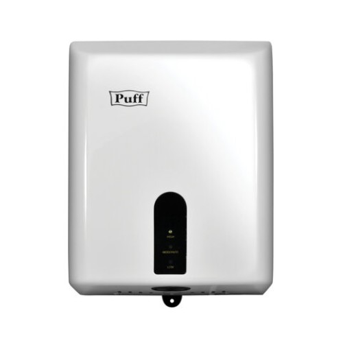 Сушилка для рук PUFF-8810, 1200 Вт, пластик, белая, 1401.376 в Екатеринбург — Uralhoz.ru