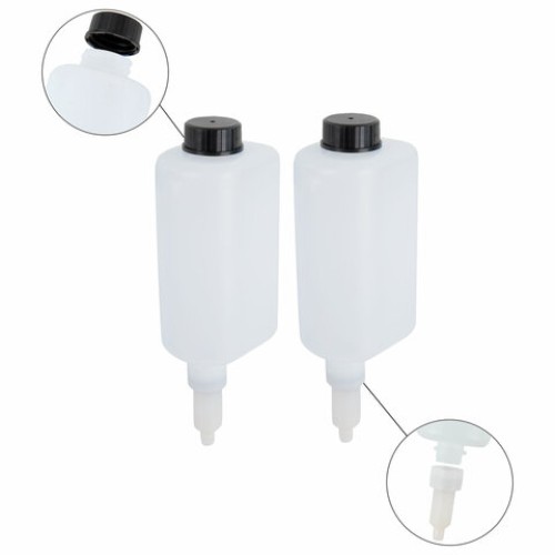 Дозатор двойной 2х0,38 л для жидкого мыла/шампуня/геля LAIMA ULTRA, НАЛИВНОЙ, белый, 609107, MD-9029W-2 в Екатеринбург — Uralhoz.ru