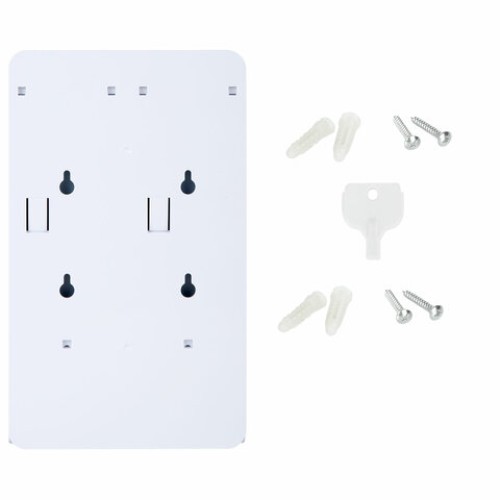 Дозатор двойной 2х0,38 л для жидкого мыла/шампуня/геля LAIMA ULTRA, НАЛИВНОЙ, белый, 609107, MD-9029W-2 в Екатеринбург — Uralhoz.ru