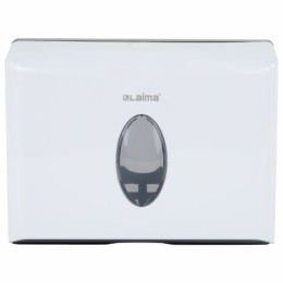 Диспенсер для полотенец бытовой LAIMA HOME (Система H2), Z-сложения, белый, ABS, 609108, M-5823B-W