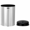 Ведро для мусора СЕНСОРНОЕ 12 л, нержавеющая сталь, черная матовая крышка, питание от 4-х батареек AA (не входят в комплект), LAIMA, 609326 в Екатеринбург — Uralhoz.ru