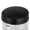 Ведро для мусора СЕНСОРНОЕ 30 л, нержавеющая сталь, черная матовая крышка, питание от 4-х батареек AA (не входят в комплект), LAIMA, 609328 в Екатеринбург — Uralhoz.ru