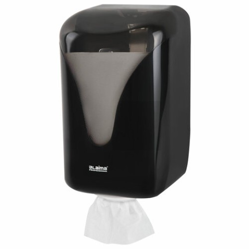 Диспенсер для полотенец с центральной вытяжкой EXTRA LAIMA PROFESSIONAL, (M1/M2), черный, ABS-пластик, 609477, 303213 в Екатеринбург — Uralhoz.ru