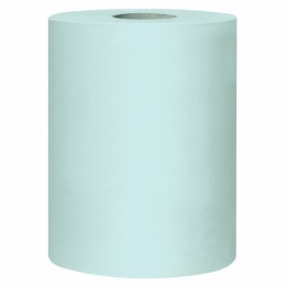 Протирочный нетканый материал TORK Advanced, 253 листа в рулоне, 39,5х27,6 см, бирюзовый, 352201