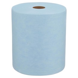 Протирочный нетканый материал KIMBERLY-CLARK Wypall X60, 500 листов в рулоне, 31,5х38 см, голубой, 8371