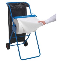 Протирочный нетканый материал KIMBERLY-CLARK Wypall X60, 650 листов в рулоне, 42х38 см, белый, 8349