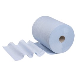 Бумага протирочная KIMBERLY-CLARK Wypall L20, 500 листов в рулоне, 33х38 см, 2-слойная, голубая, 7301