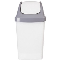 Ведро мусорное с КРЫШКОЙ (качающейся) 50 литров,