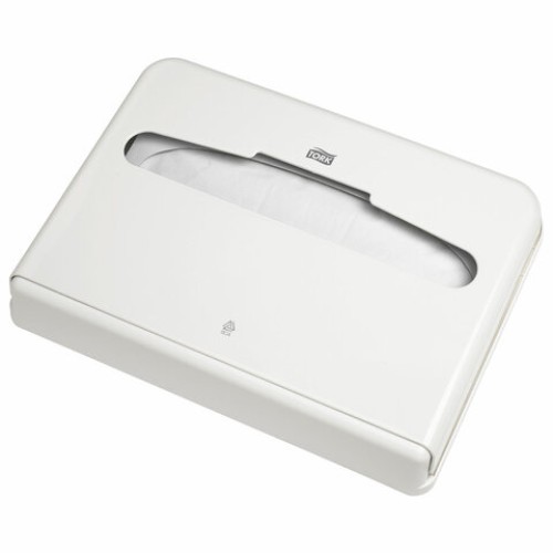 Диспенсер для покрытий на унитаз TORK (Система V1), покрытия 1/2 сложения, белый, 344080 в Екатеринбург — Uralhoz.ru