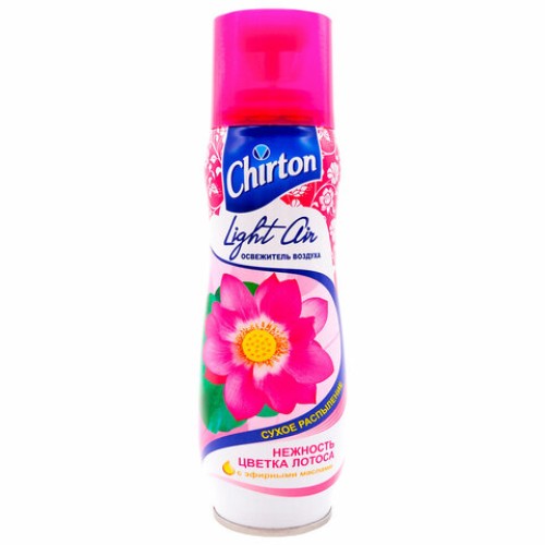Освежитель воздуха аэрозольный 300 мл, CHIRTON (Чиртон) Light Air, 