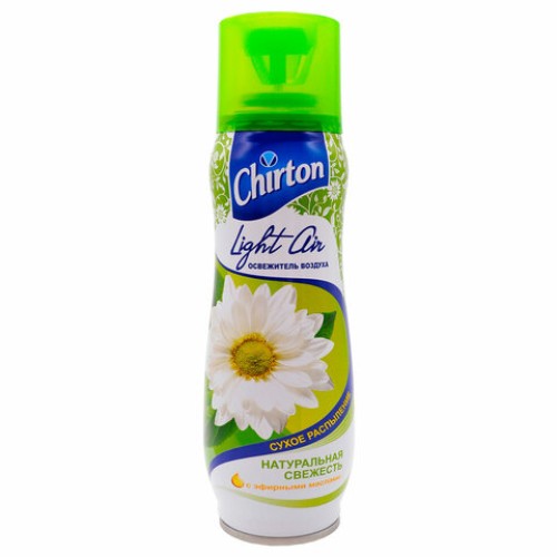 Освежитель воздуха аэрозольный 300 мл, CHIRTON (Чиртон) Light Air, 