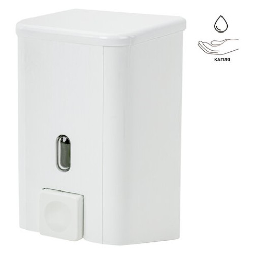 Дозатор для жидкого мыла и антисептика PRIMA NOVA, НАЛИВНОЙ, белый, 1,0 л, SD03 в Екатеринбург — Uralhoz.ru