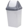 Ведро мусорное с КРЫШКОЙ (качающейся) 15 литров, 