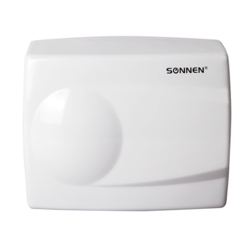 Сушилка для рук SONNEN HD-298, 1500 Вт, металлический корпус, антивандальная, белая, 604193 в Екатеринбург — Uralhoz.ru