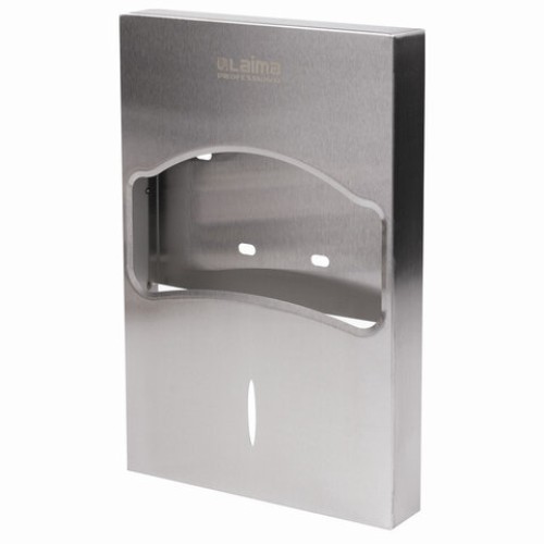 Диспенсер для покрытий на унитаз LAIMA PROFESSIONAL INOX, 1/4 сложения, нержавеющая сталь, матовый, 605704 в Екатеринбург — Uralhoz.ru
