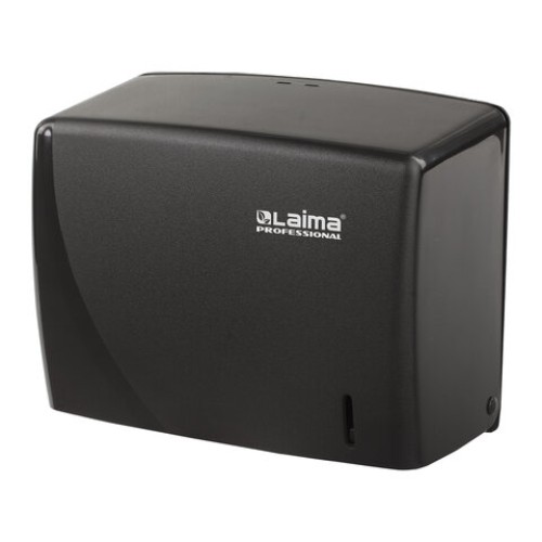 Диспенсер для полотенец LAIMA PROFESSIONAL ORIGINAL (Система H3), V-сложения, черный, ABS, 605762 в Екатеринбург — Uralhoz.ru